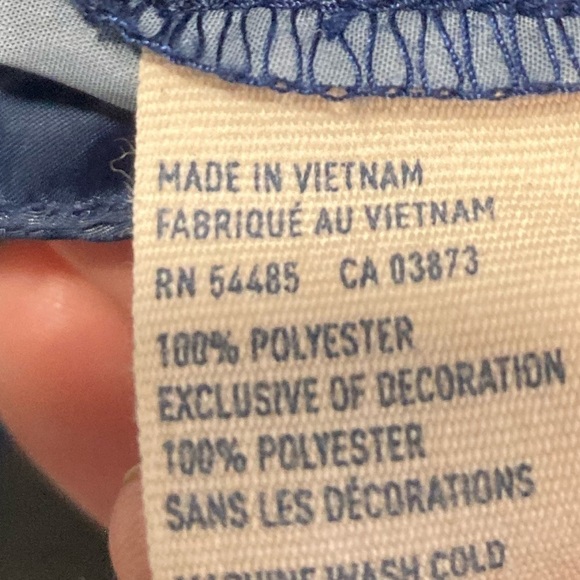 American Eagle Outfitters Blue Camo Wind Jacket - Picture 6 of 8